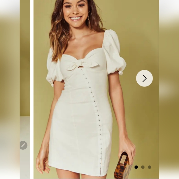 🍋For Love and Lemons Macaroon Mini Dress - Picture 11 of 17